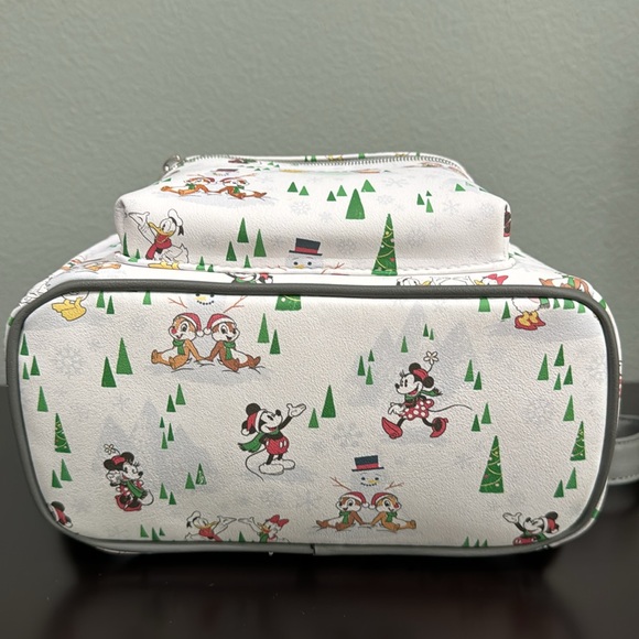 Loungefly Disney Mickey & Friends Snow Day Mini Backpack - Picture 8 of 10